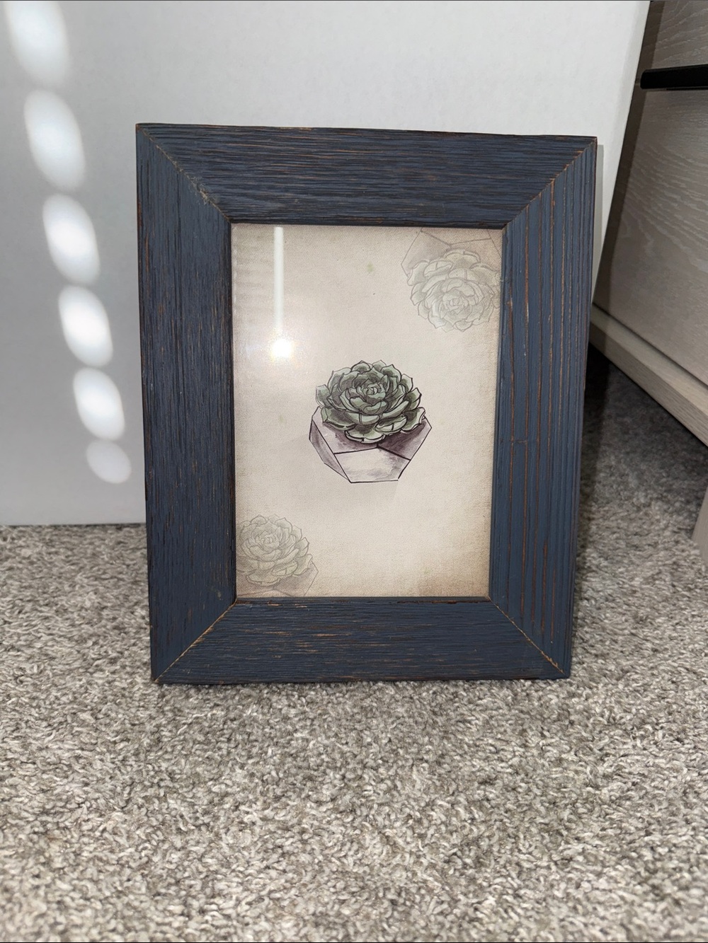 Rustic Farmhouse Wooden Photo Frame - Distressed Gray/Brown - 5” x 7”